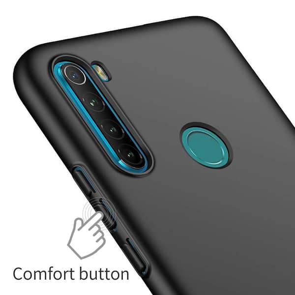 Soft TPU Back Cover Case for REDMI NOTE 8 in Black