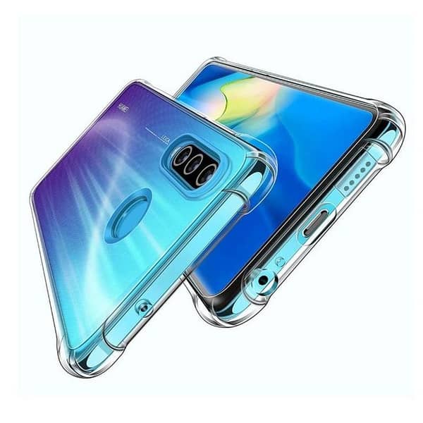 Huawei P30 Lite Transparent TPU Case with Shock Resistance and Soft Silicone Back Cover