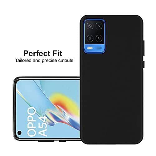 Soft TPU Back Cover Case for OPPO A57 4G in Black