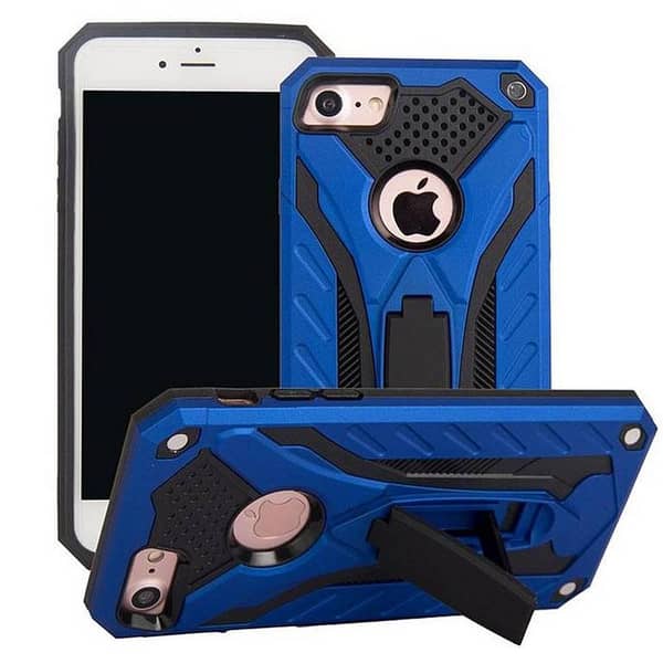 iPhone 6 Plus Hybrid Armor Back Cover with Kickstand
