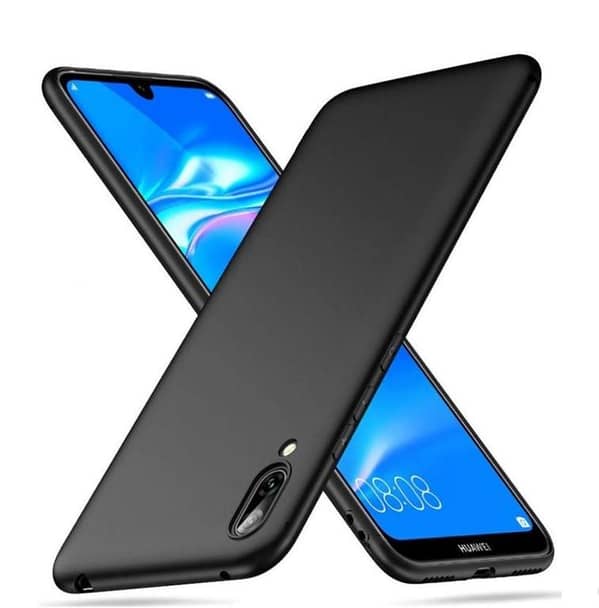 Huawei Y6 Prime 2019 Soft Black Silicone Back Cover
