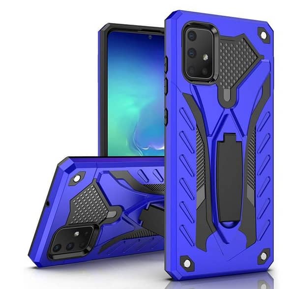 Samsung Galaxy A51 Hybrid Armor Case with Kickstand