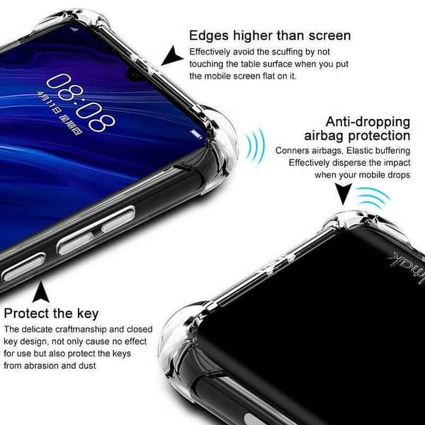 Transparent TPU Case for Huawei P30 - Soft Silicone Back Cover with Drop Protection
