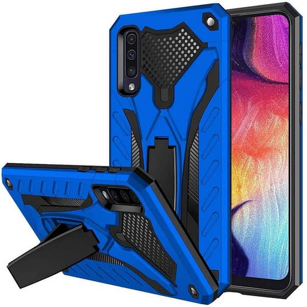 Samsung Galaxy A50 Hybrid Kickstand Armor Back Cover