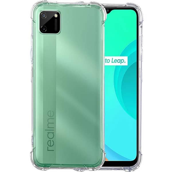 Transparent TPU Case for Realme C11 - Soft Silicone Back Cover with Drop Protection