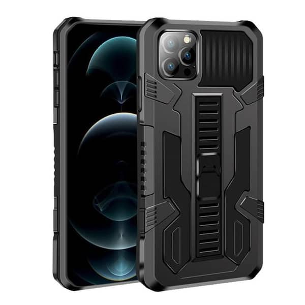 iPhone 13 Pro Max Antishock Armor Case with Drop Resistance and Kickstand