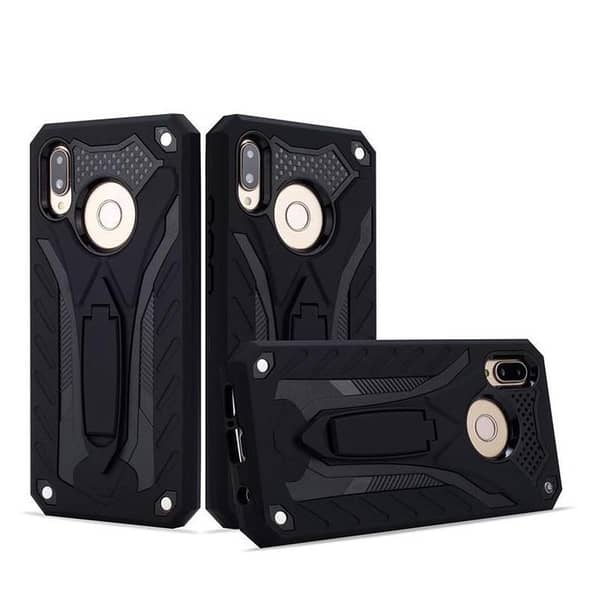 Huawei Y7 Prime 2019 Hybrid Kickstand Armor Back Cover