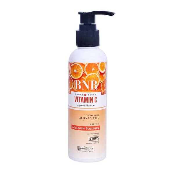 BNB Vitamin C Collagen Exfoliating Polisher 200ml for Brighter Skin