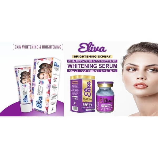 Dr. Romia Eliva Skin Brightening Cream and Serum - 25 Gram