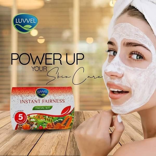 Luvvel Mini Facial Kit Box - 25 Grams for Rejuvenating Skincare