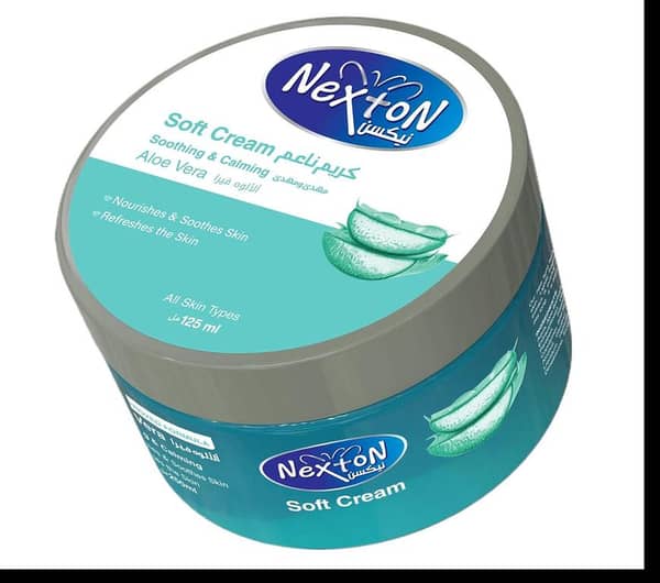 Nexton Aloe Vera Soft Cream 125ml for Hydration and Skin Care