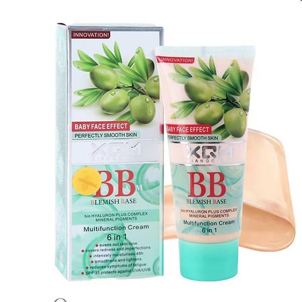 XQM 6-in-1 BB Cream with Purple Lavender Shade