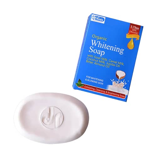 Dr Romia Organic Soap for Skin Whitening with Goat, Camel, and Coconut Milk