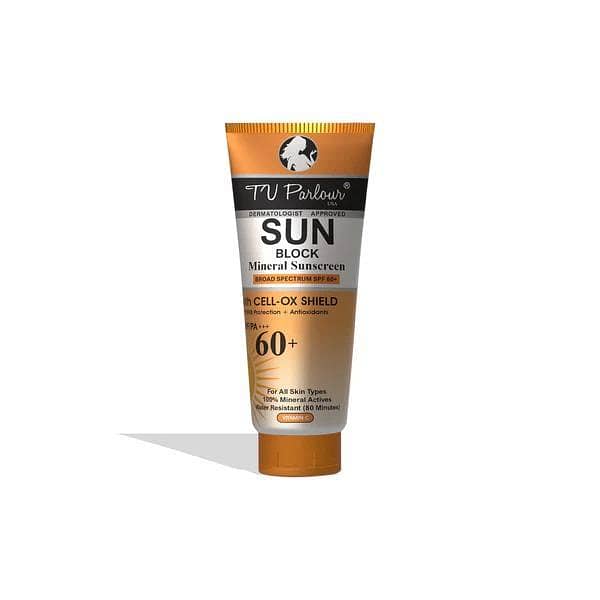 Tv Parlour SPF60 Sunblock 120ml for Skin Protection
