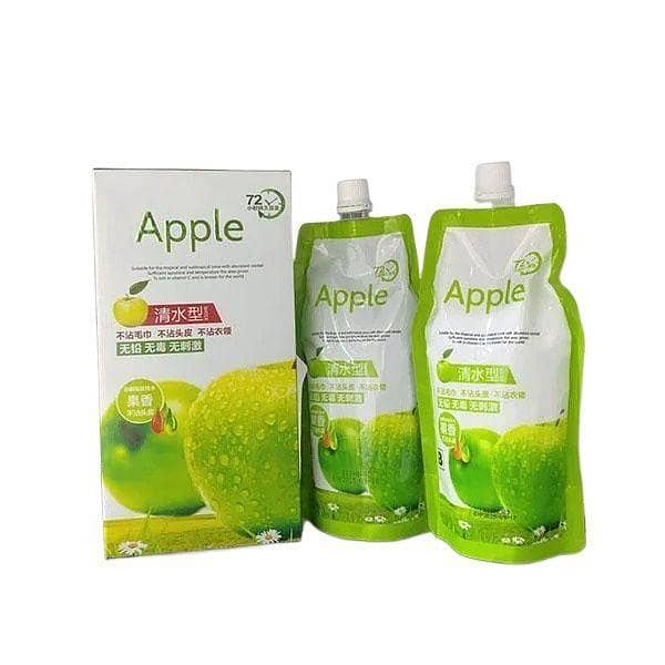 Apple Hair Color 72 - Natural Black, Ammonia-Free (1000ml)