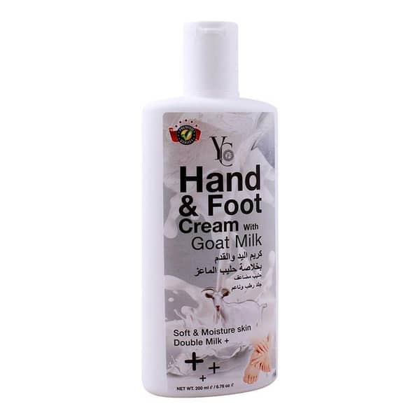 Yc Goat Milk Hand and Feet Cream 200ml from Thailand