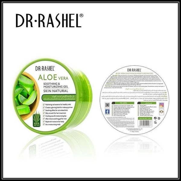 Dr Rashel Aloe Vera Gel 300g for Skin Hydration and Repair