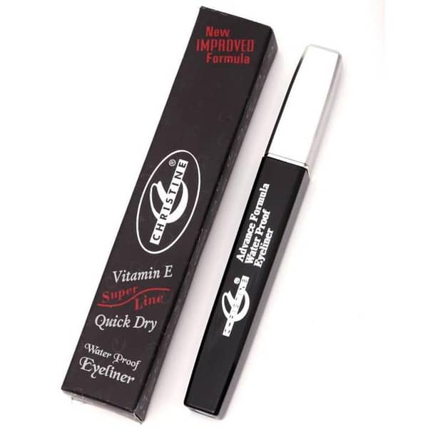 Christine Waterproof Eyeliner for Long-Lasting, Smudge-Proof Makeup