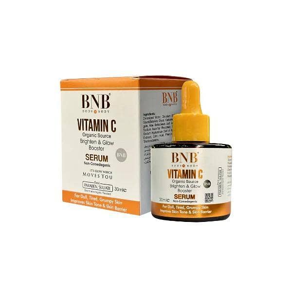 BNB Vitamin C Serum 30ml for Skin Brightening and Radiance