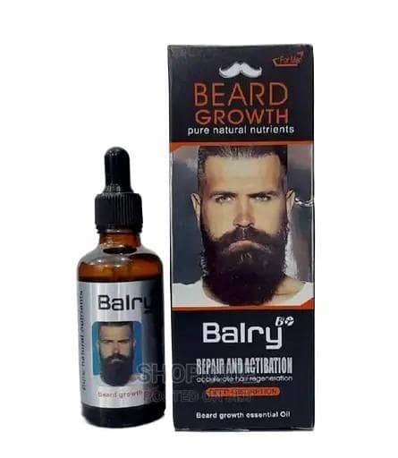 Balry 50ml Beard Growth Oil for Nourishing and Stimulating Beard Development