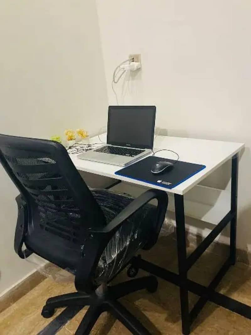 Gaming table -workstation table - Office table -k shape table 0