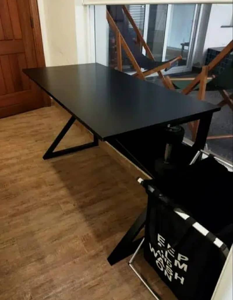 Gaming table -workstation table - Office table -k shape table 7