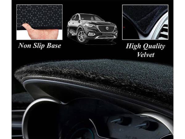 MG HS 2020-2022 Dashboard Carpet Cover in Velvet | Washable and Non-Slip Design