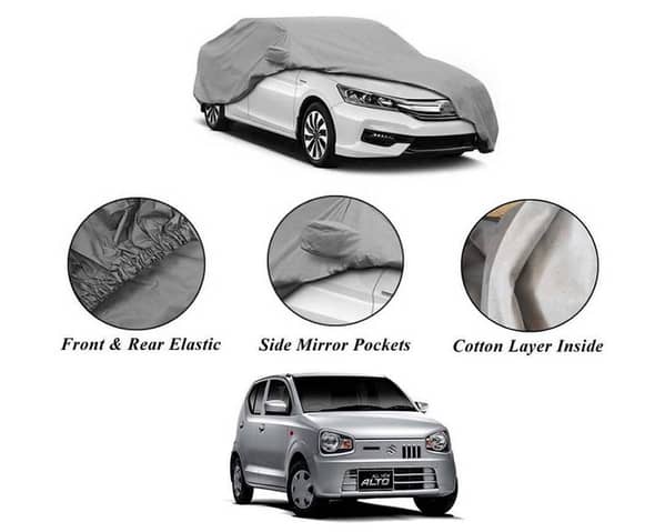 Suzuki Alto Car Top Cover 2019-2023 with Non Woven Inner Cotton Layer