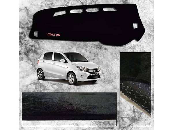 Non-Slip Velvet Dashboard Cover for Suzuki Cultus 2017-2021