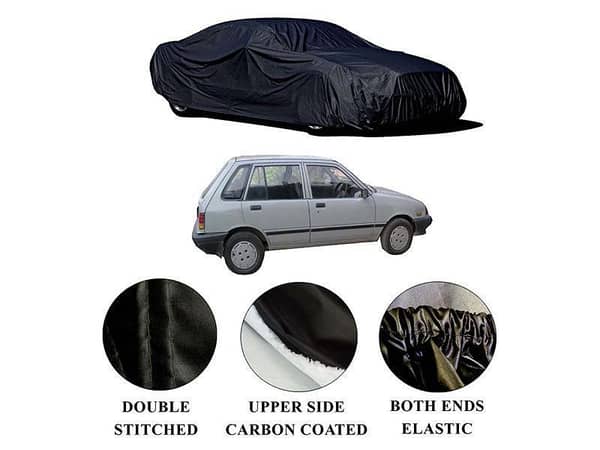 Suzuki Khyber Car Top Cover with Polymer Carbon Coating | Double Stitched and Waterproof Design