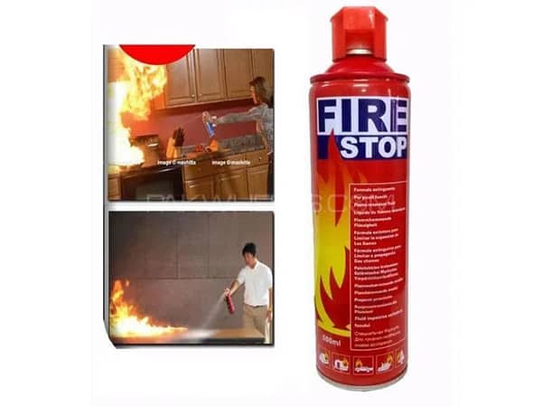 Fire Stop Portable 500ml Fire Extinguisher Spray for Cars, Homes, and Offices