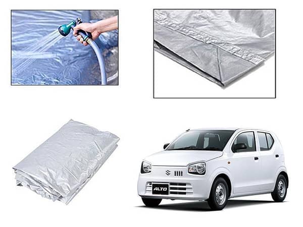 Double Stitched Top Cover for Suzuki Alto (2019-2024) - Parachute Material
