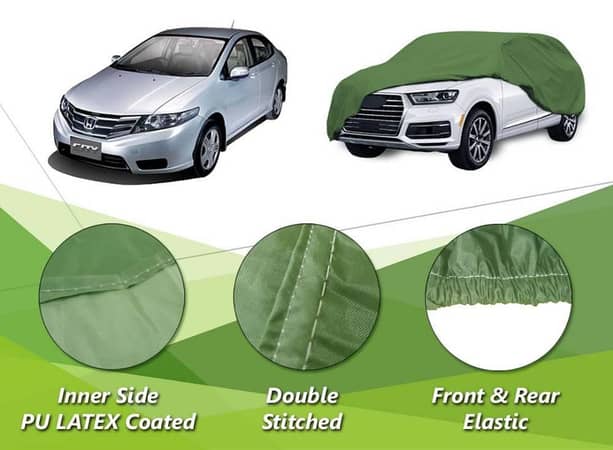 PU Latex Coated Top Cover for Honda City (2009-2021) | Waterproof and Scratch Resistant