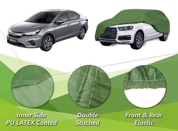 PU Latex Coated Top Cover for Honda City 2021-2023 | Waterproof and Anti-Scratch Protection