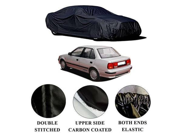 Suzuki Margalla 1992-1998 Top Cover with Polymer Carbon Coating | Double Stitching and Waterproof Design