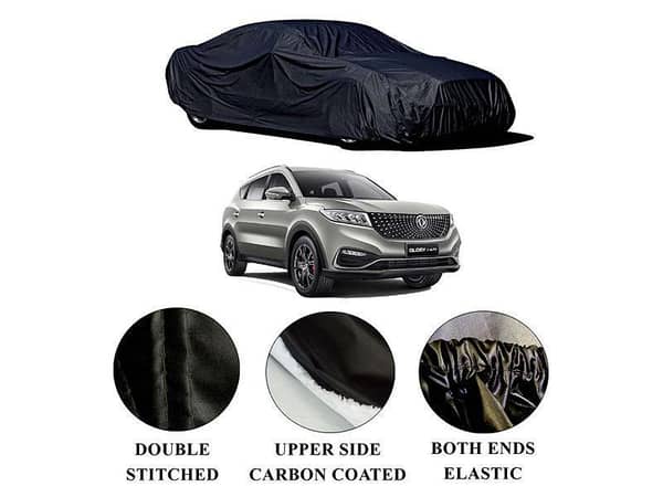 DFSK Glory 580 Car Top Cover 2018-2023 - Polymer Carbon Coated, Waterproof, Double Stitched