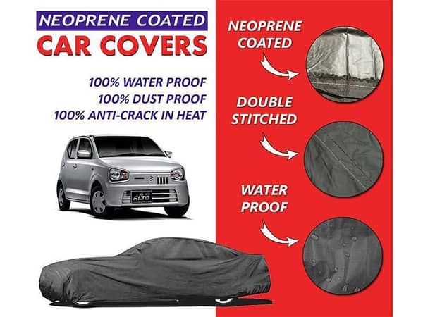 Suzuki Alto Top Cover 2019 - 2023 | Neoprene Coating for Interior Protection | Ultra Thin, Soft, and Waterproof