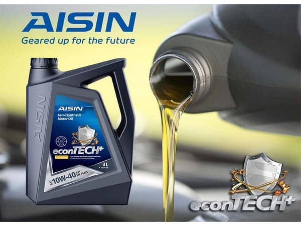 Aisin 10W-40 SN Plus Engine Oil - 3 Liters
