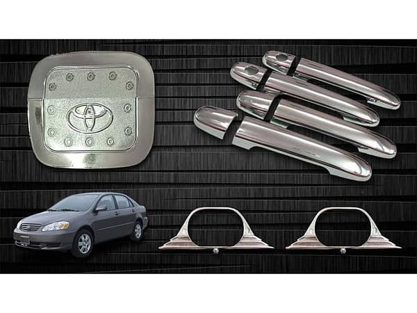 Chrome Exterior Kit for 2002-2008 Toyota Corolla