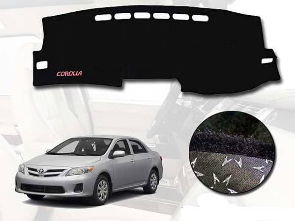Toyota Corolla Dashboard Cover (2009-2014) - Non-Slip, 2-Layer, Scratch-Resistant, and Washable