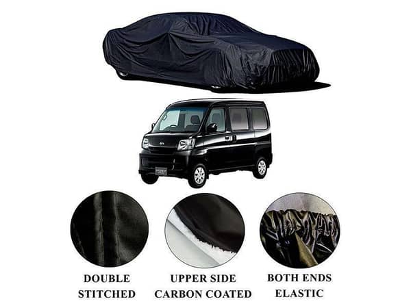 Daihatsu Hijet Car Top Cover with Polymer Carbon Coating - Double Stitched and Waterproof