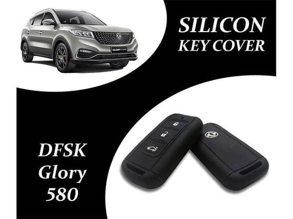 Silicone Key Cover for DFSK Glory 580 (2018-2023) - Black - Set of 2