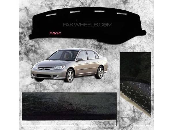 Dashboard Cover for Honda Civic 2004-2006 with Non-Slip Velvet Material