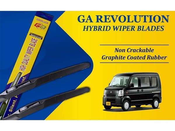 Nissan Clipper GA Revolution Hybrid Wiper Blades (2007-2023) | Graphite Coated Rubber That Doesn't Crack