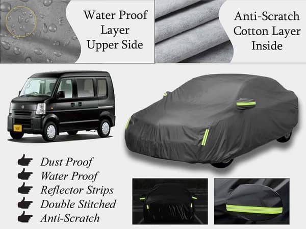 Nissan Clipper Top Cover 2007-2024 | Grey | Double Layer | Waterproof and Scratch Resistant