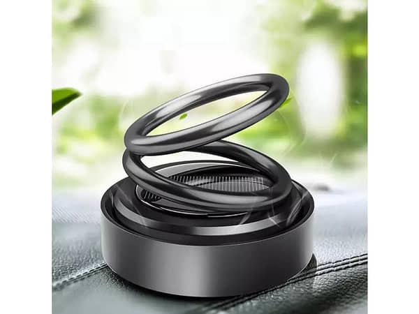 Black Solar Ring Car Air Freshener