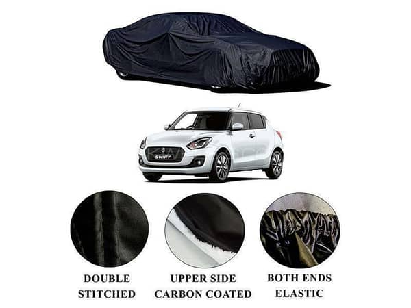 2022-2023 Suzuki Swift Car Top Cover - Polymer Carbon Coated, Double Stitched, and Waterproof