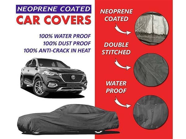 MG HS 2020-2023 Neoprene Coated Top Cover | Ultra Thin, Soft and Waterproof Design