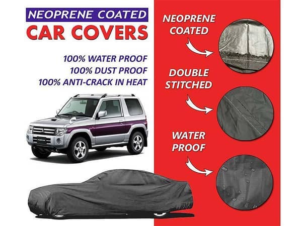 Mitsubishi Pajero Mini Top Cover (1994-2012) - Neoprene Coated Interior, Ultra Thin and Soft, Waterproof