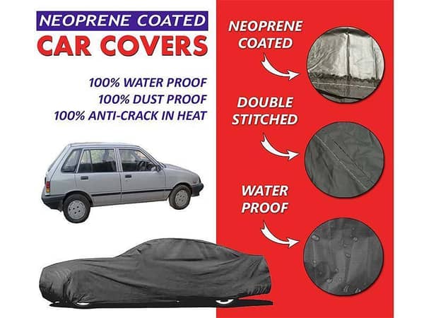 Top Cover for Suzuki Khyber 1989-1999 | Neoprene Coated Inner Layer | Soft, Ultra Thin & Waterproof
